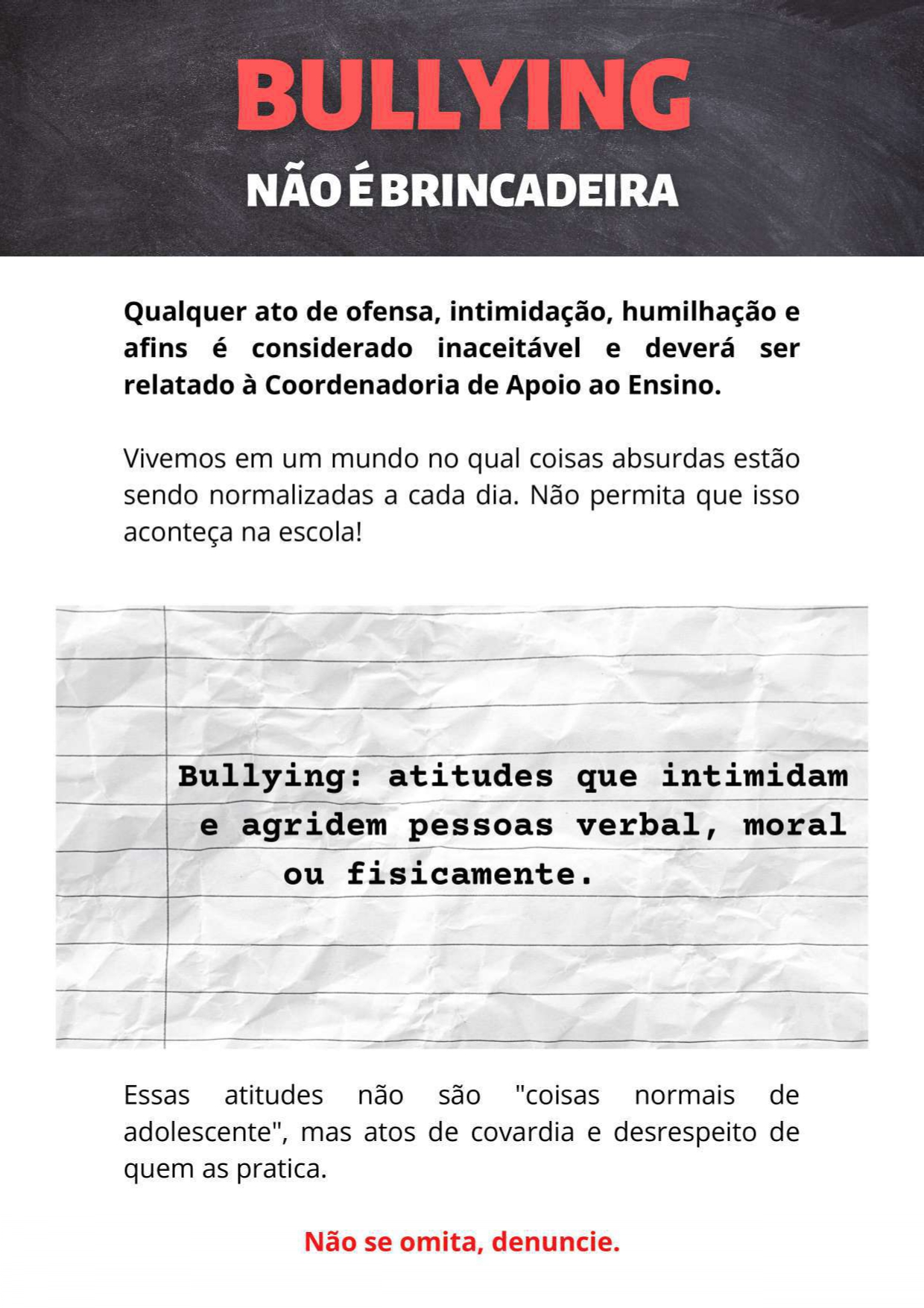 Como combater o bullying nas escolas