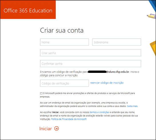 Como criar uma conta de avaliação do Microsoft 365 empresarial?