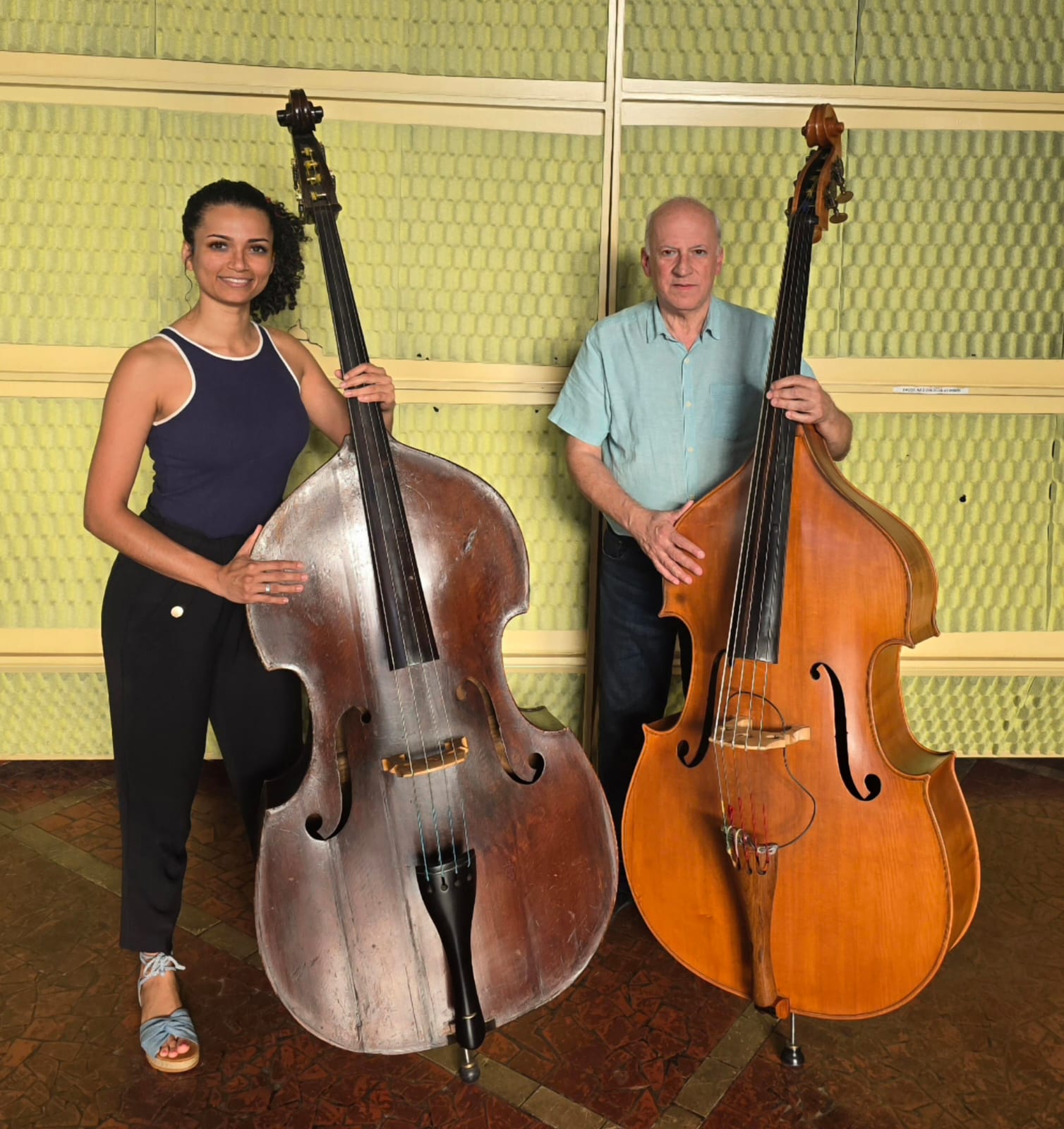 Karla Cristiny Moraes da Silva e Fábio Calzavara Júnior, músicos que farão a abertura da 10ª edição da Semana da Diversidade