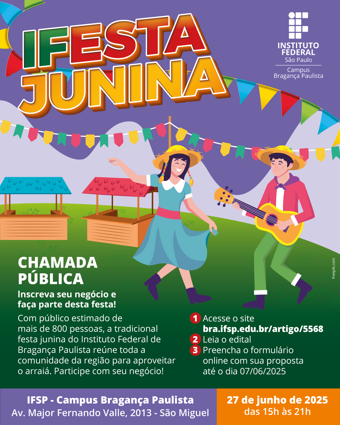 FestaJunina2025 chamada